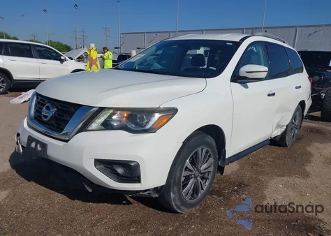 2020 Nissan Pathfinder S 2Wd z USA, uszkodzony, nr VIN 5N1DR2AN1LC636910